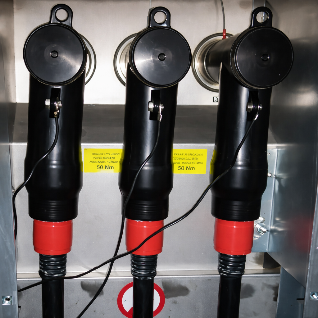 raychem screened separable connector (touch proof joint) upto 33 kv